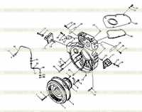 Маховик и корпус маховика Маховик и корпус маховика